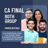 CA Final All Subjects - Power Batch | For Jan 26 & May 26 Exams